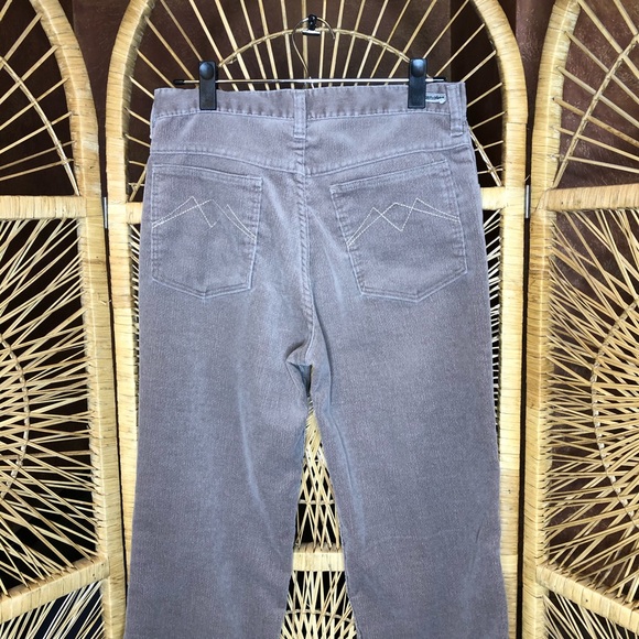 WRANGLER Vintage Corduroy Pants High Rise Mom Mauve Size 30 - Picture 8 of 15